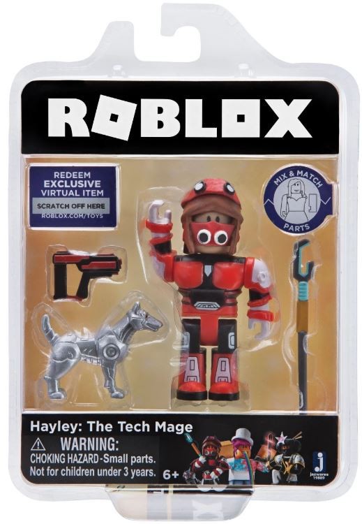 Buy Roblox Figure Hayley The Tech Mage Orange Bob - baby bob roblox