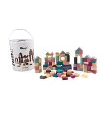 Magni - Wooden Building blocks, 100 pcs (2956)