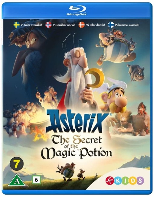 Asterix og trylledrikkens hemmelighed - Blu ray