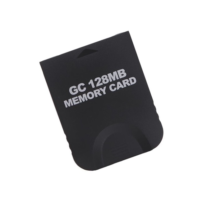 Zedlabz 128mb memory card for nintendo gamecube gc & wii 2043 block - black