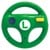 HORI -  Mario Kart 8 Racing Wheel (Luigi) thumbnail-2