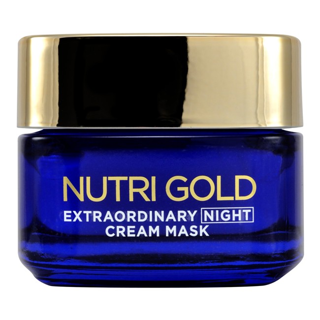 L'Oréal -  Nutri Gold Extraordinary Oil - Natcream maske 50 ml