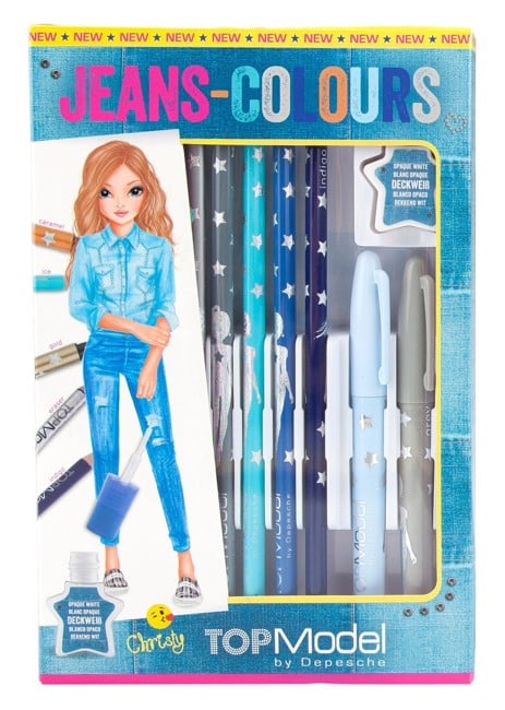 Top Model- Coloring set - Jeans + YouTube (048072 )