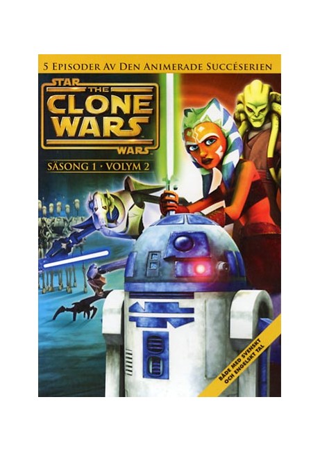 Star Wars - The Clone Wars - Sæson 1 vol 2 - DVD