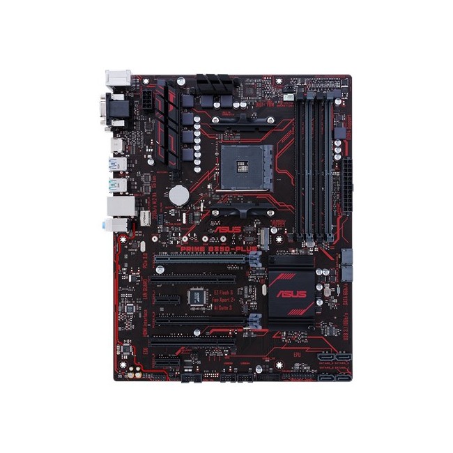 ASUS PRIME B350-PLUS AMD B350 Socket AM4 ATX