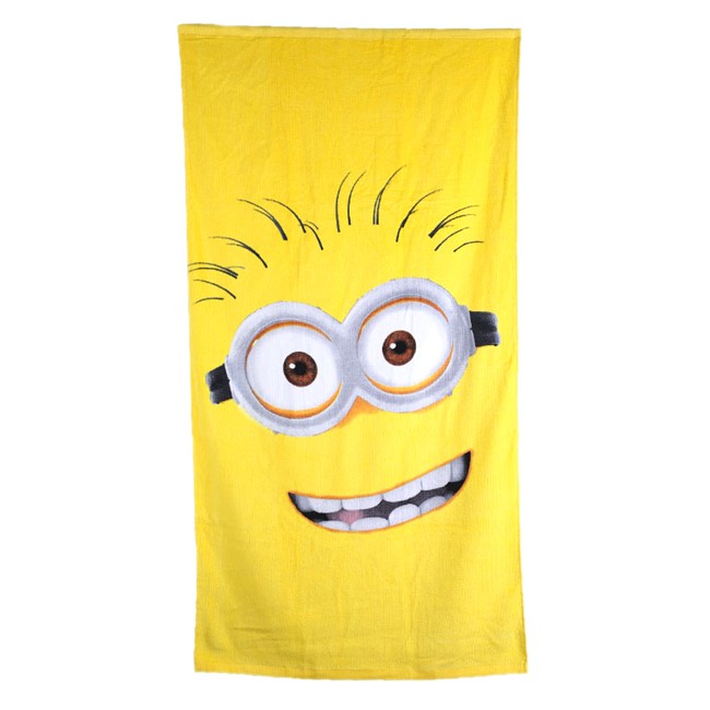 Minions Håndklæde Badehåndklæde Kids Towel 140*70cm