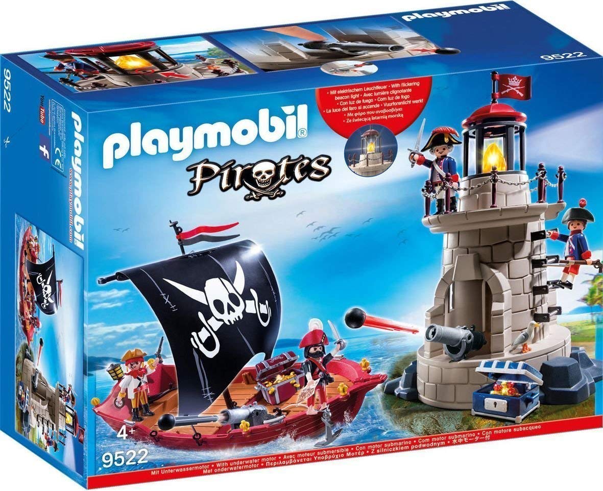 Uventet semester zone Køb Playmobil 9522 Pirates Playset With Working Light and Motor