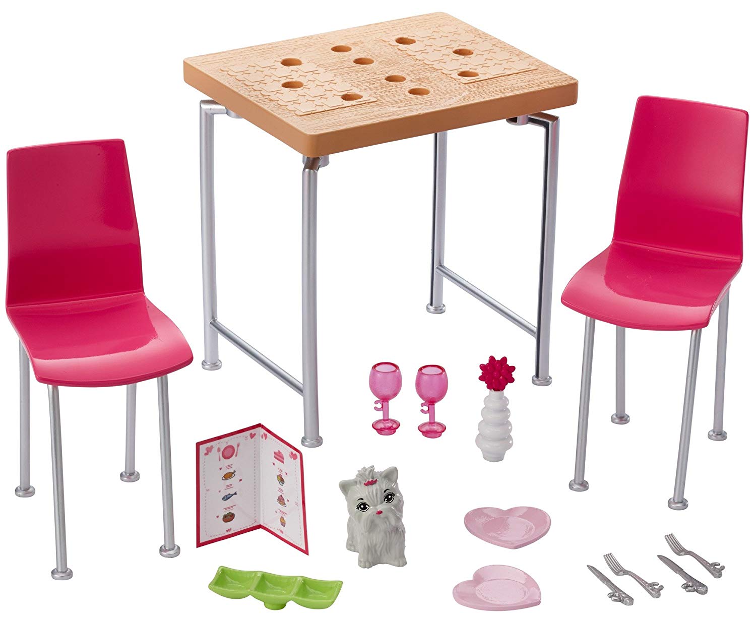 Tæl op Indvending insekt Køb Barbie - Spisebord med tilbehør