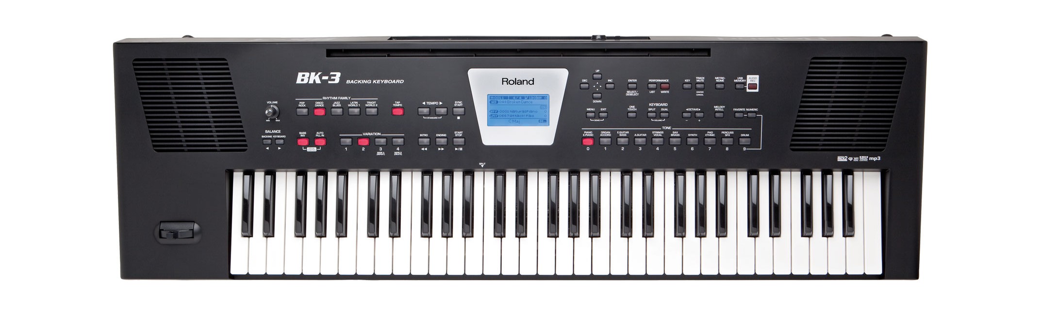 Roland BK-3 Arranger Keyboard (Black) (Demo)