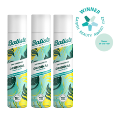 Batiste - 3 x Tørshampoo Original 200 ml