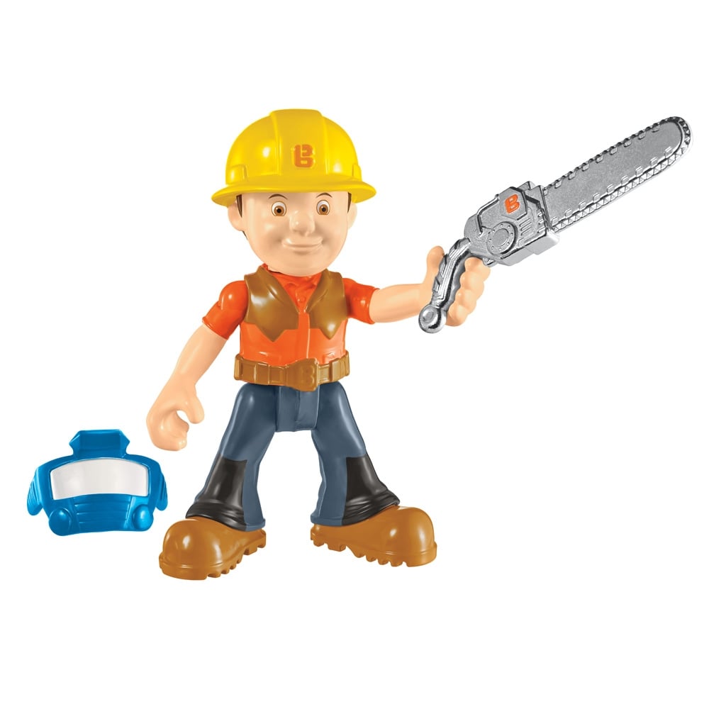 kvalitet centeret Utallige Køb Byggemand Bob - Lumberjack Action Figur med motorsav