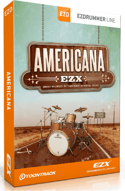 Toontrack - EZX AMERICANA - Expansion Pack For EZdrummer (DOWNLOAD)