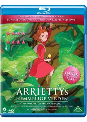 Arriettys Hemmelige Verden - Blu ray - Filmer og TV-serier