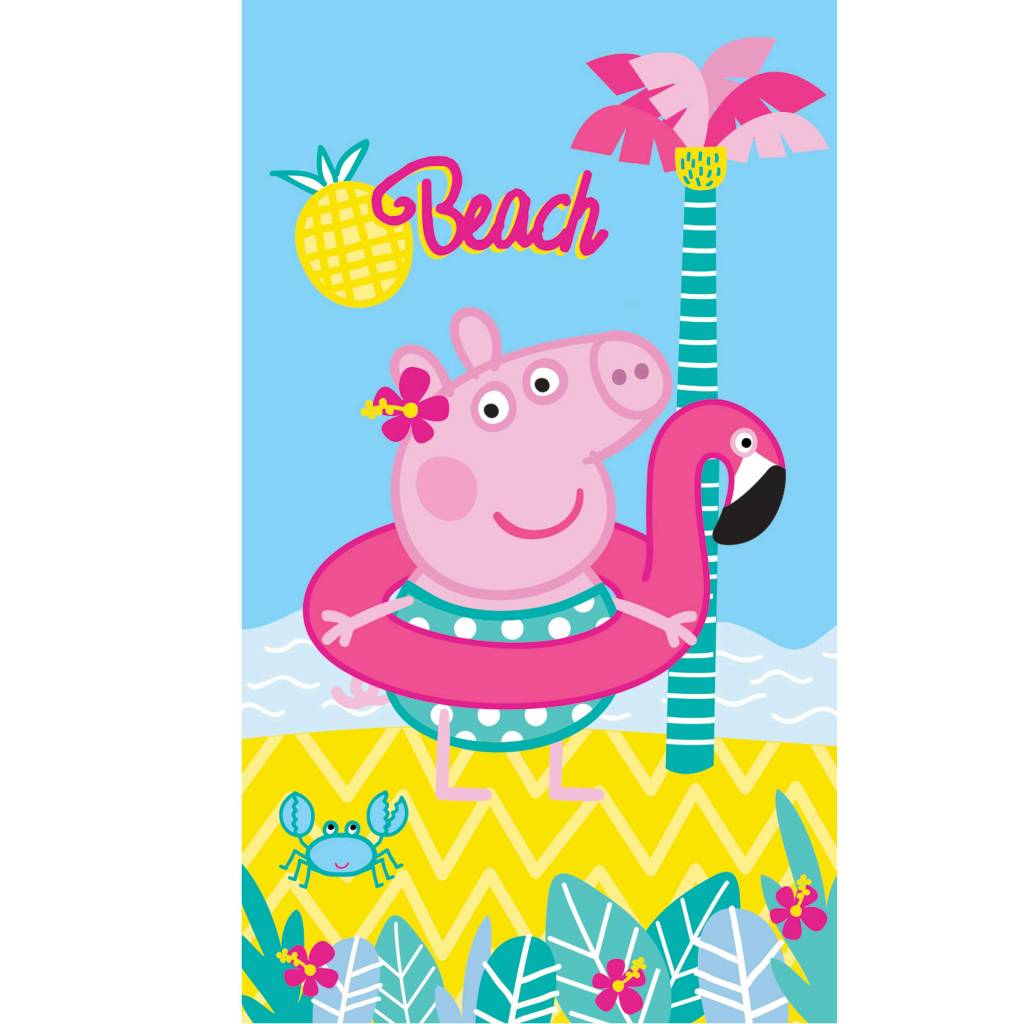 osta-peppa-pig-summer-beach-towel-70-x-120-cm-multi