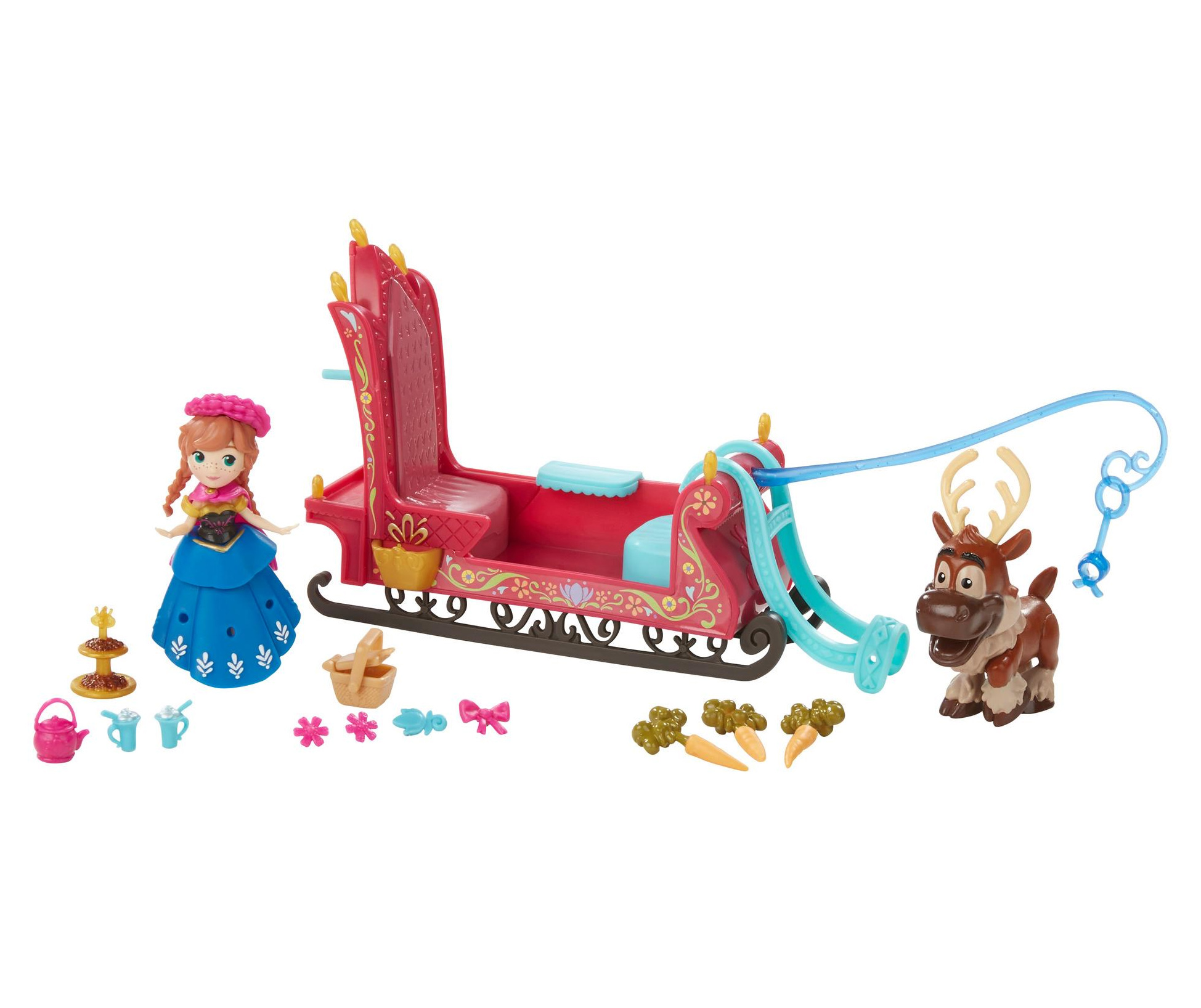 frozen sleigh ride on toy