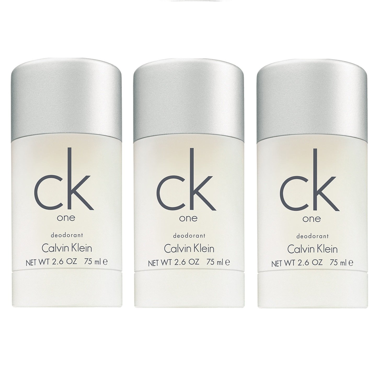 Buy Calvin Klein - 3x CK One Deodorant Stick - Free shipping