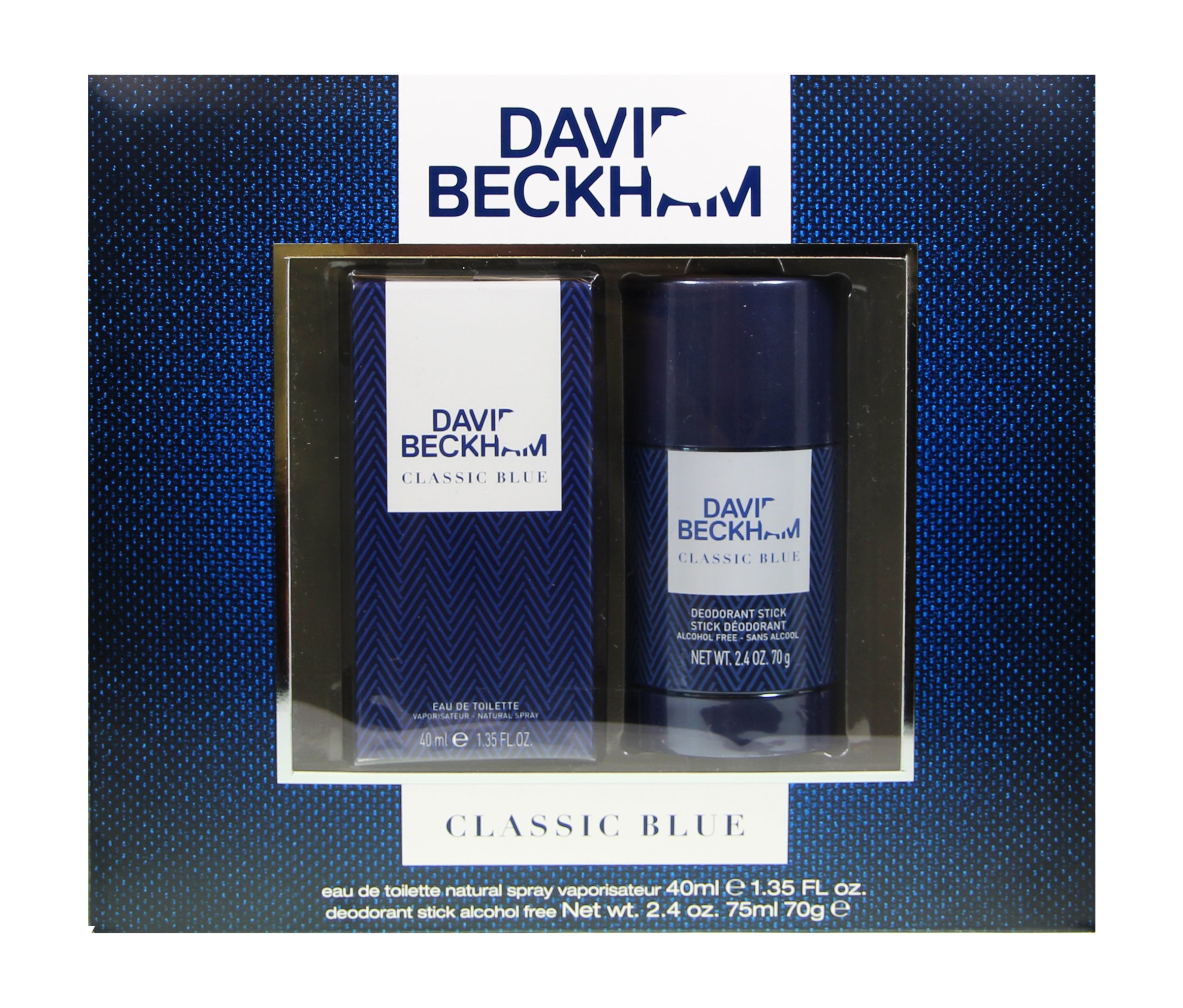 Køb David Beckham - Classic EDT 40 ml + 75 ml - Gavesæt