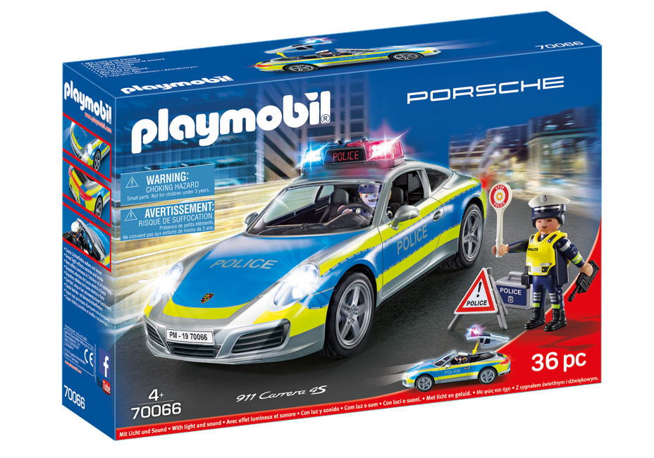 Playmobil - Porsche 911 Carrera 4S Politi (70066)