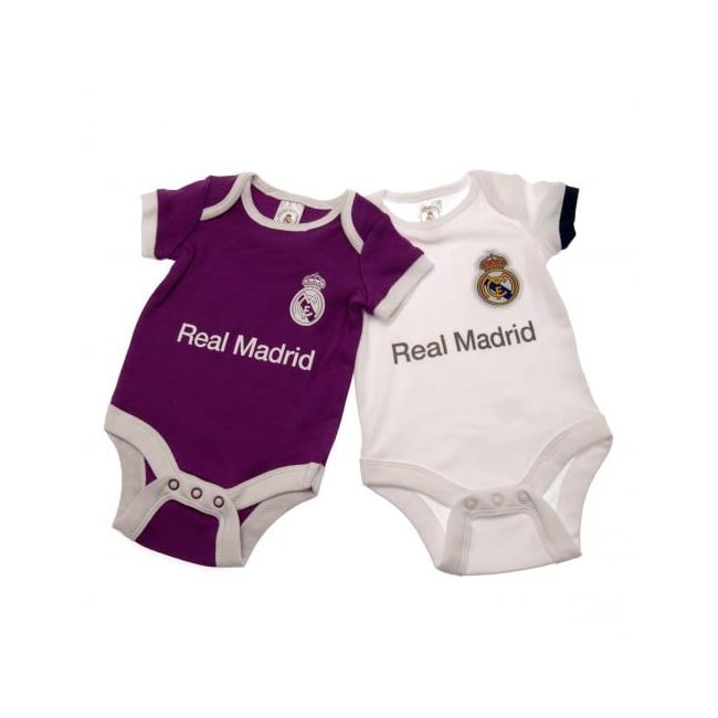 Real Madrid - 2-pak Baby Body - 0-3 mth