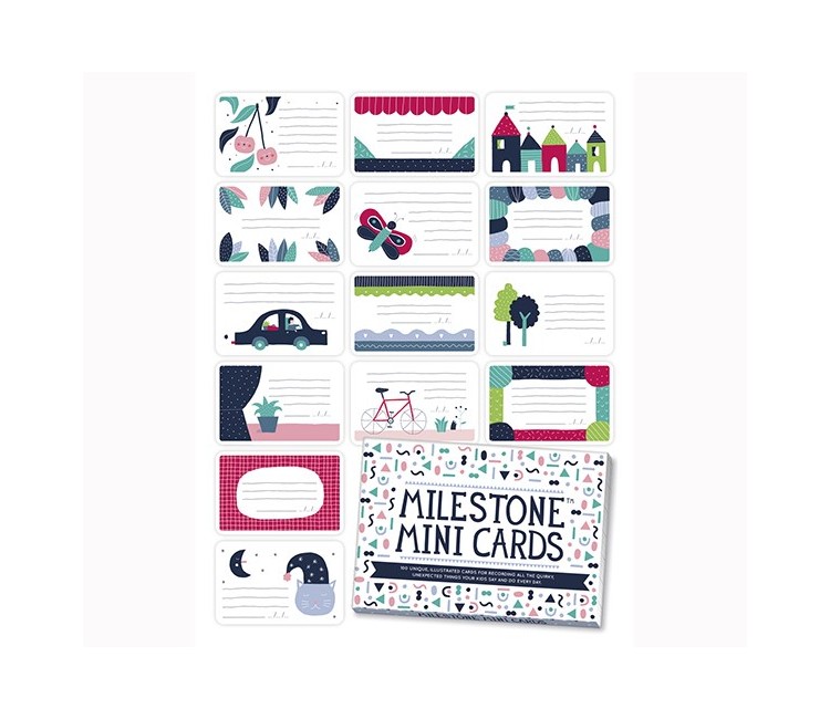 Milestone - Mini Cards - Engelsk