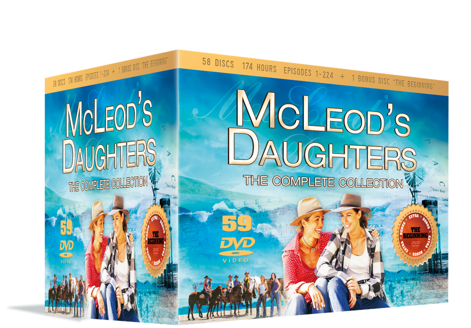 McLeod's Døtre Komplet samling (59 disc) - DVD boks