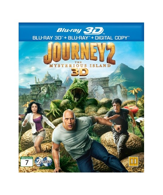 Journey 2: Mysterious Island (3D Blu-Ray)