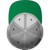Flexfit Classic 2-Tone Snapback Cap - heather grey / black - One Size thumbnail-4