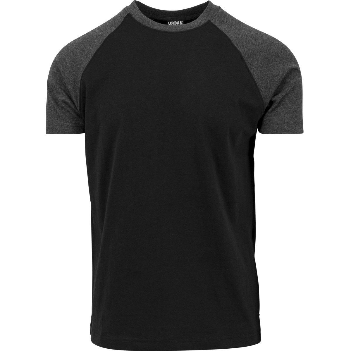 Buy Urban Classics - RAGLAN Contrast T-Shirt black / charcoal