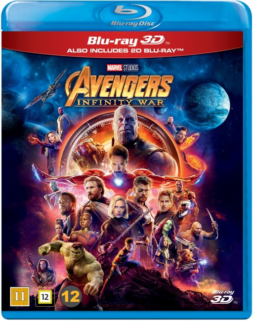 Avengers: Infinity War (3D Blu-Ray)