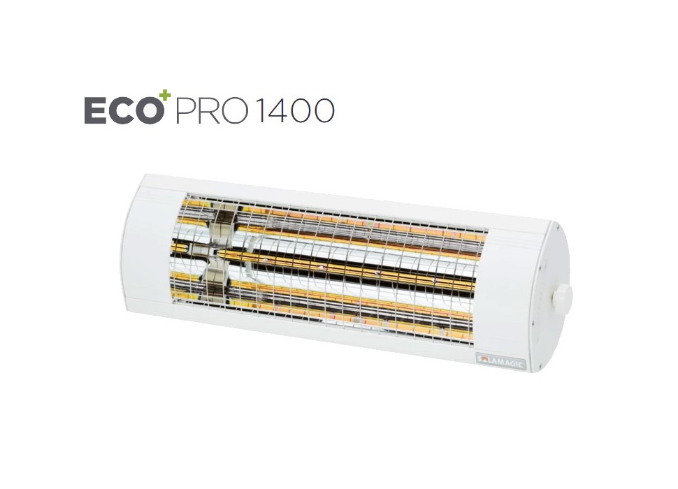 Solamagic -1400 ECO+ PRO Heater Without Switch White