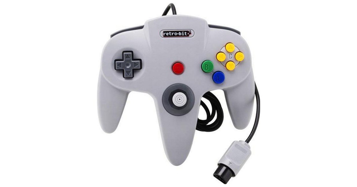 N64 Classic Controller Grey Retro-Bit