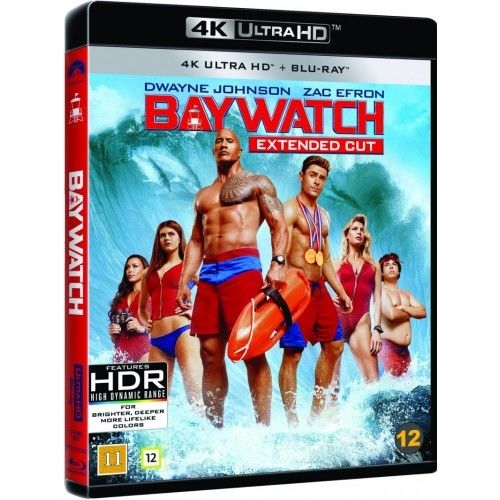 Baywatch (Dwayne Johnson) (4K Blu-Ray) - Filmer og TV-serier