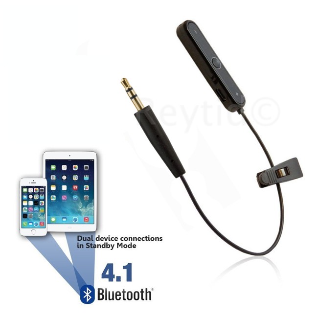 Bluetooth Adapter for Bose QuietComfort 25 / QC25 Headphones - Wireless Converter Receiver Earphones