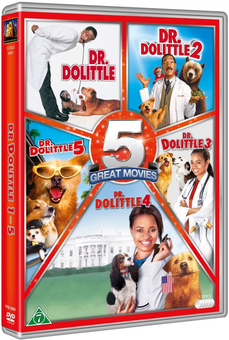 Buy Dr Dolittle 1 5 5 Disc Dvd
