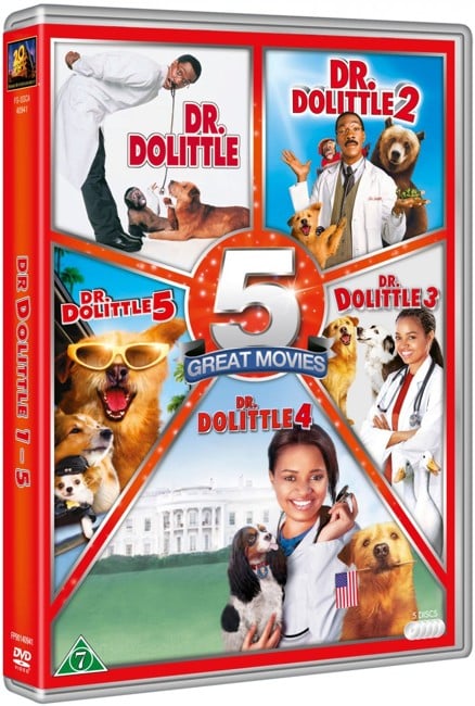 Dr. Dolittle 1-5 (5 disc) - DVD