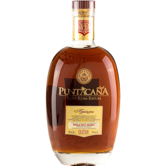 Puntacana - Tesoro Whisky Finish Rom, 70 cl