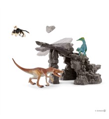 Schleich - Dino-sett med hule  (41461)
