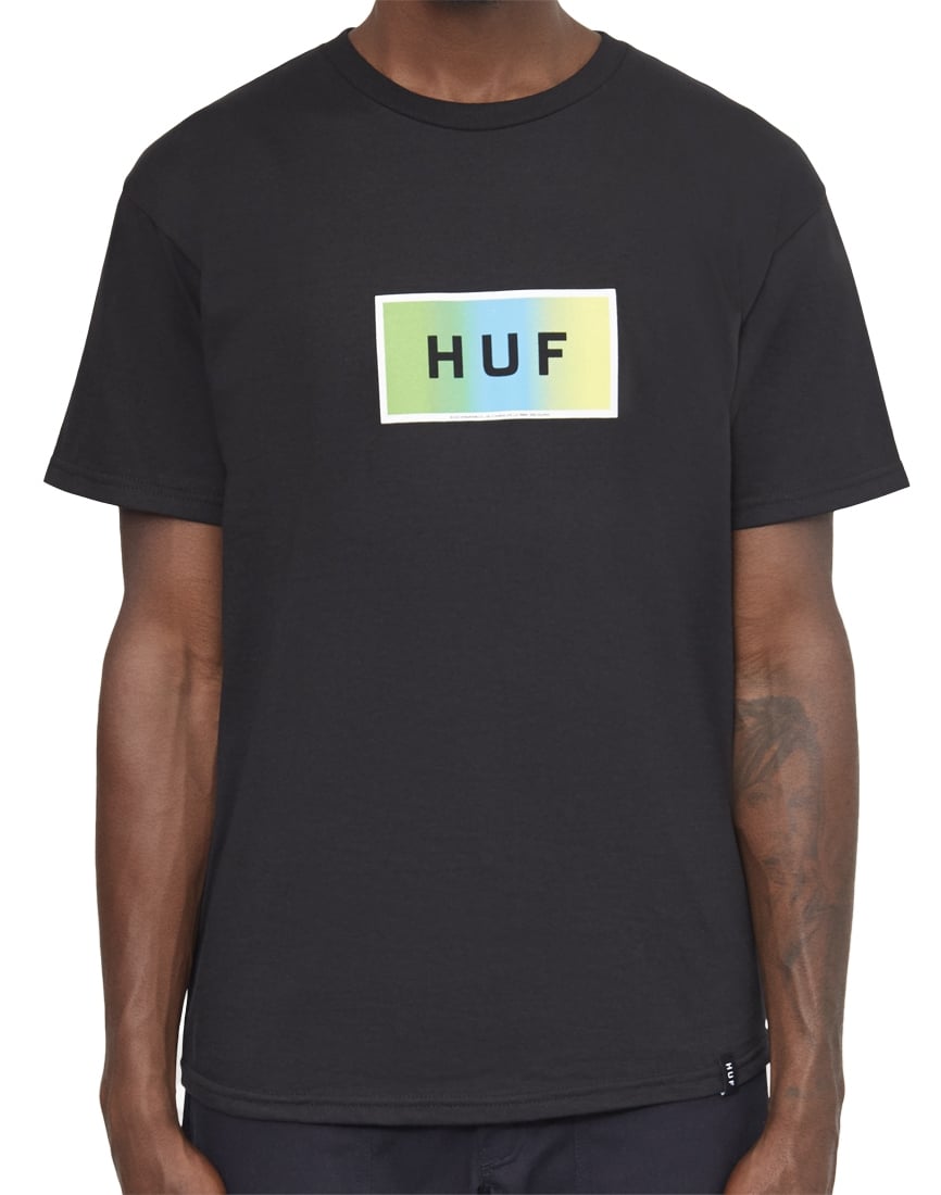 HUF Colby Logo T-Shirt Black