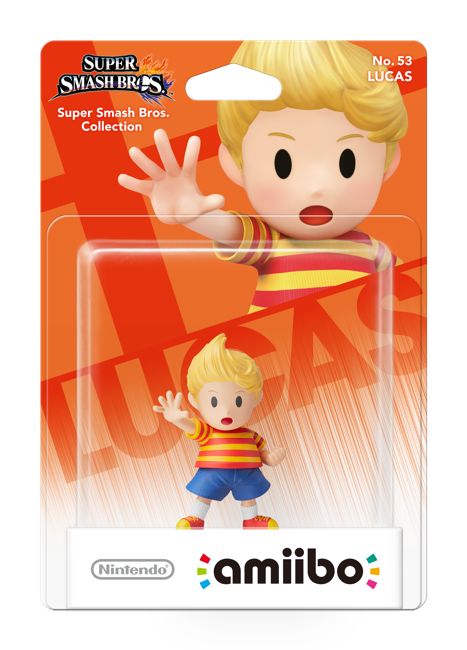 Nintendo Amiibo Figurine Lucas (Super Smash Bros.)