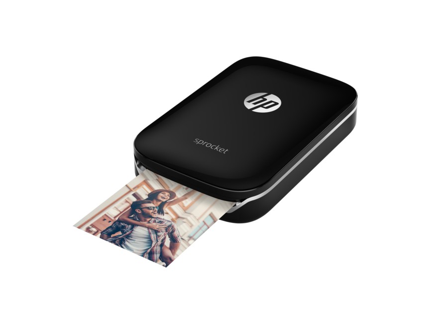 HP Sprocket ZINK (Zero ink) 313 x 400DPI Black photo printer
