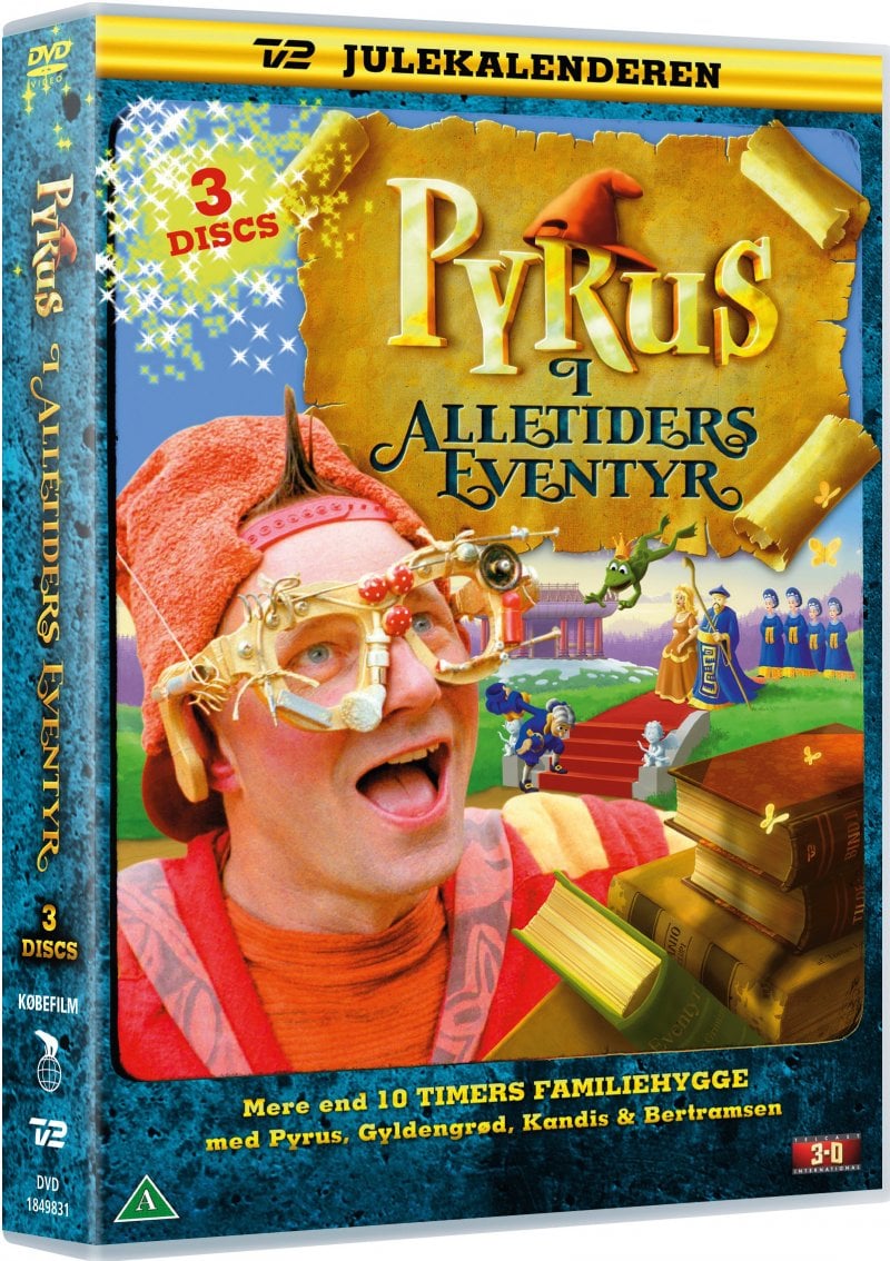 Pyrus i Alletiders Eventyr (3-disc) - DVD - Filmer og TV-serier