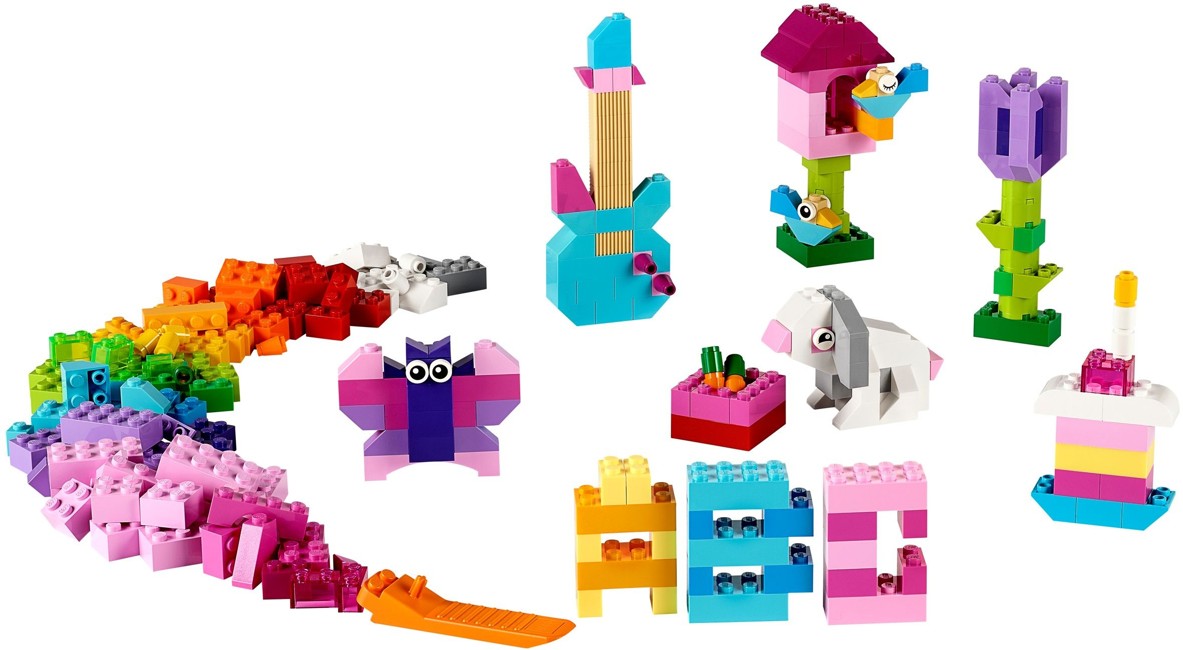 LEGO Classic - Kreativt tilbehør – lyse farver (10694)