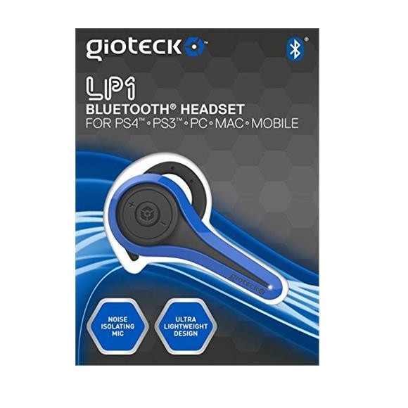Buy Gioteck Lp 1 Bluetooth Chat Headset Blue
