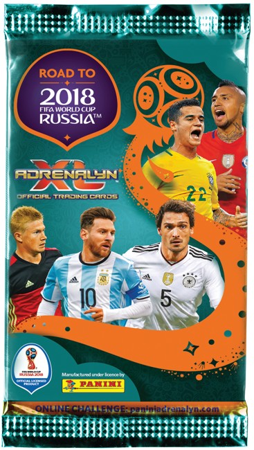Vejen til VM 2018 - Fodboldkort Booster pakke