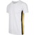 Urban Classics - Raglan Stripe Shirt white / black / yellow thumbnail-1