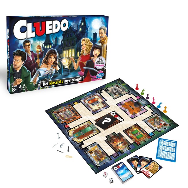 Hasbro Gaming - Cluedo DK (38712384)