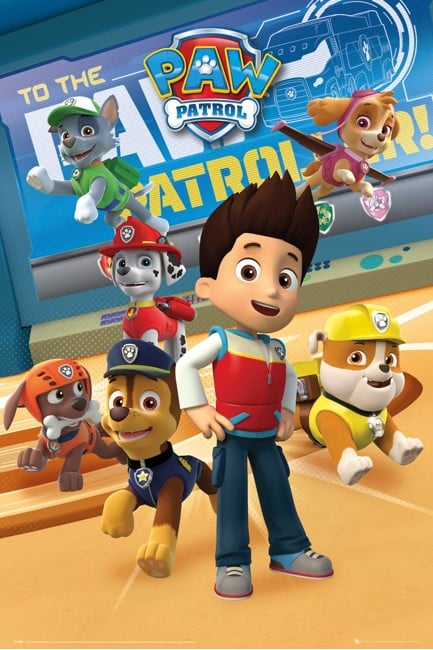 Paw Patrol Characters Maxi Poster