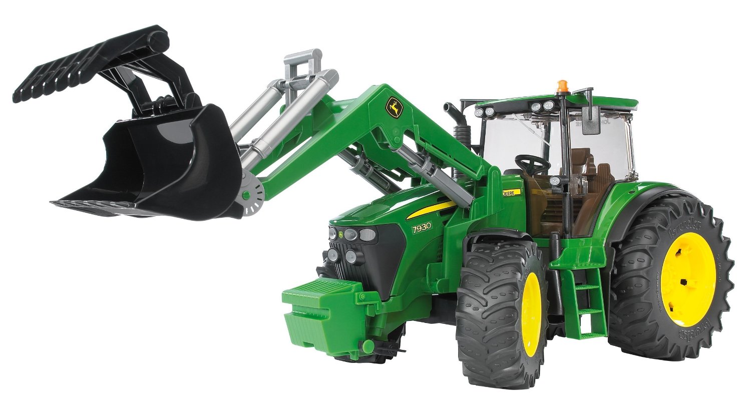 Køb Bruder - John Deere traktor 7930 med frontlæsser - Inkl. fragt