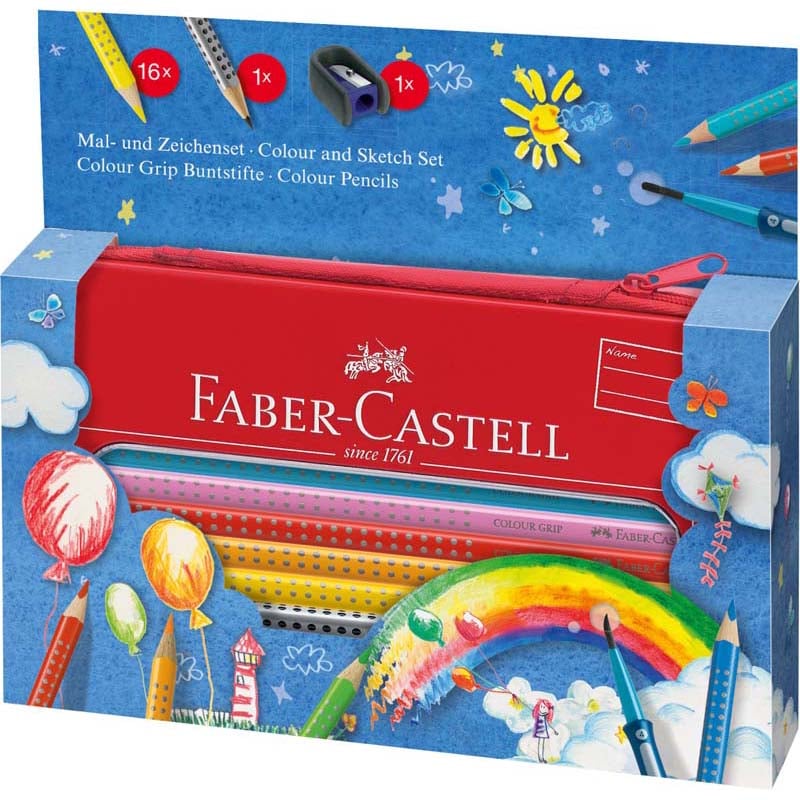 Faber-Castell - Colour GRIP Painting Set - Balloon (112450)