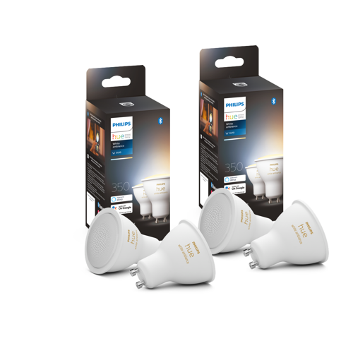 Hue - 2xGU10 Dubbelpack - White Ambiance - Bundle